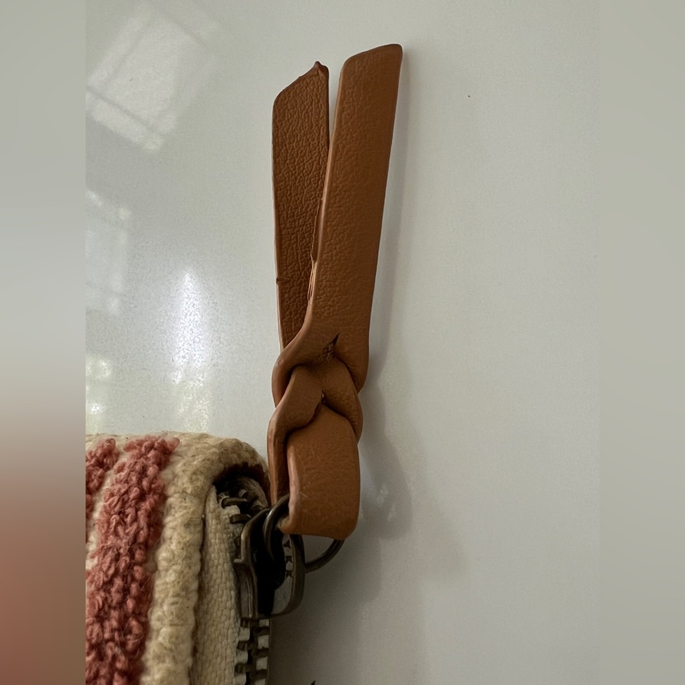 Universal Thread Wallet Small Zip Cream With Brow… - image 4